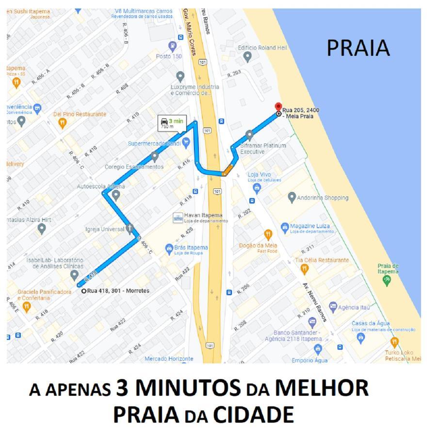 Apartamento Aconchegante Em Итапема Экстерьер фото